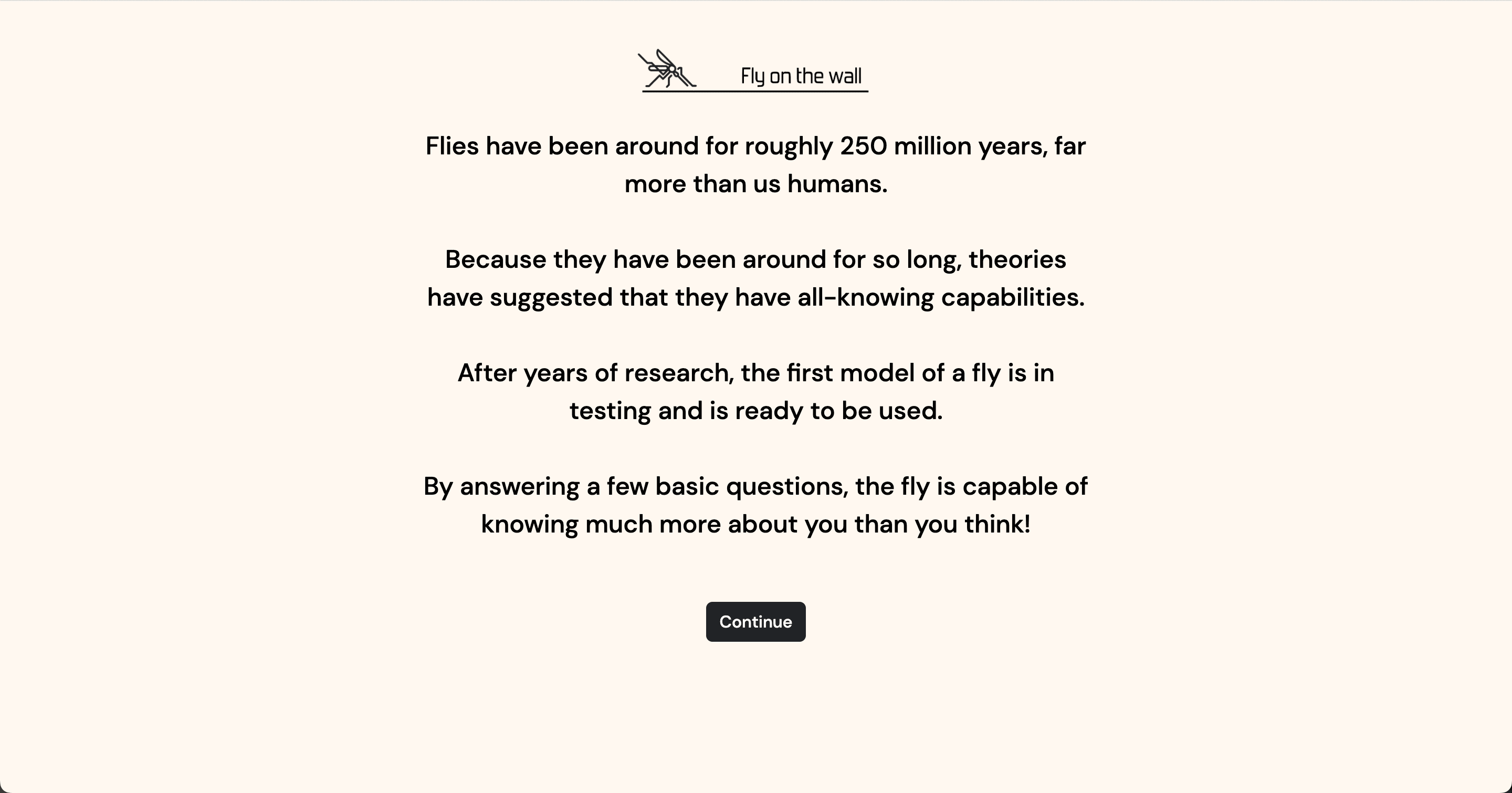 Fly on the Wall